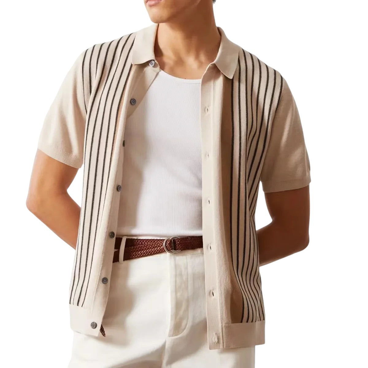 Variant image for Elara – Men's Polo Shirt in Soft Breathable Fabric for Summer Comfort-1