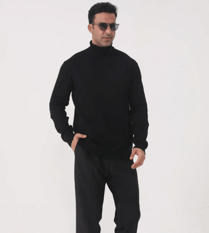 Luxury Wool Turtleneck Sweater – Warm, Soft & Timeless Knitwear2