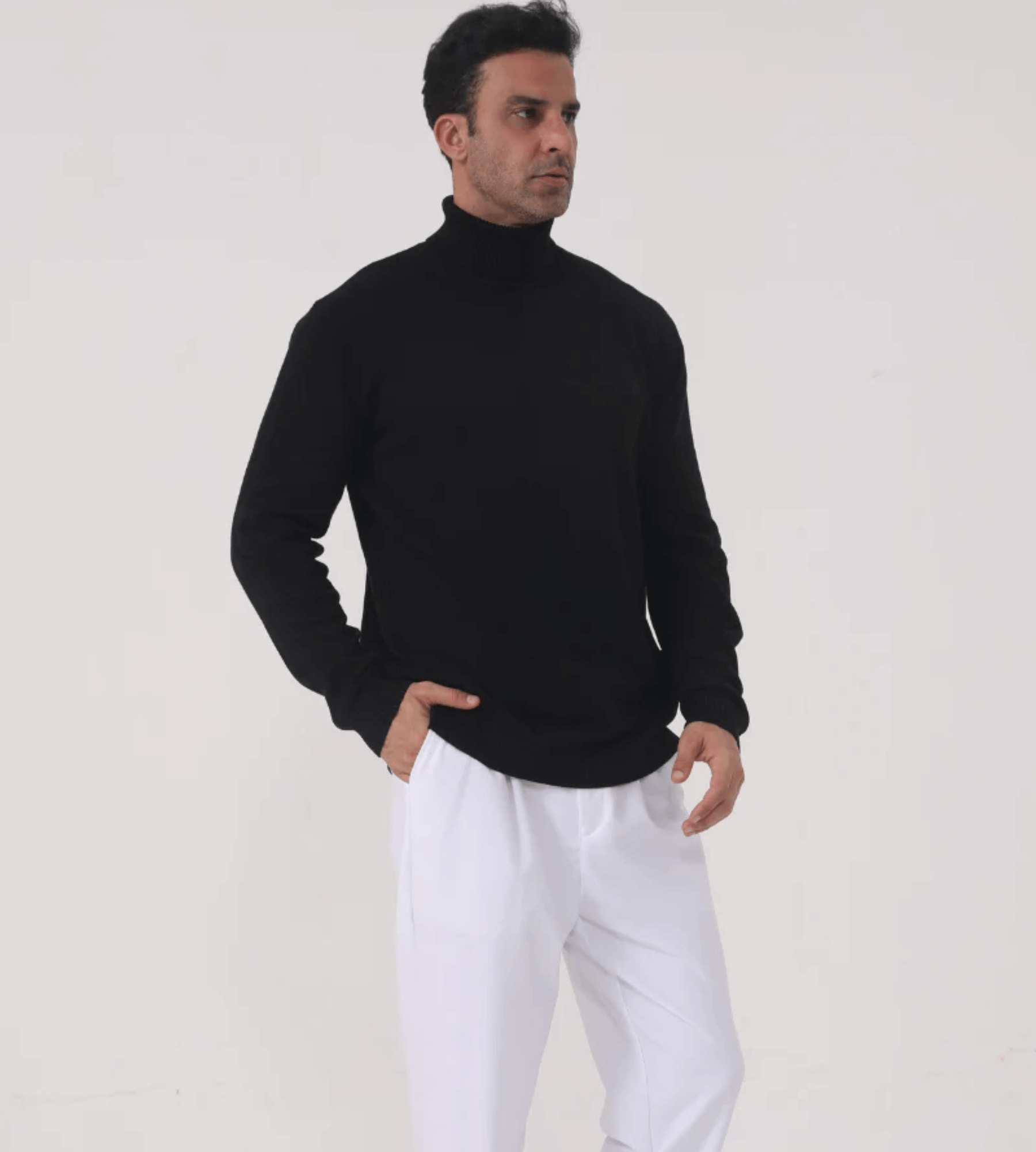 Luxury Wool Turtleneck Sweater – Warm, Soft & Timeless Knitwear8