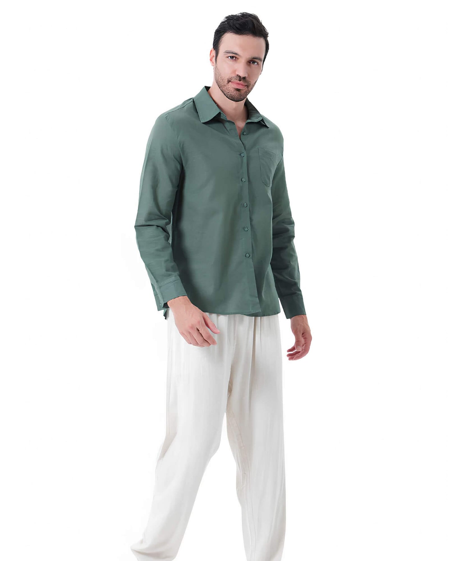 Effortless Elegance - Men's Premium Linen Shirt