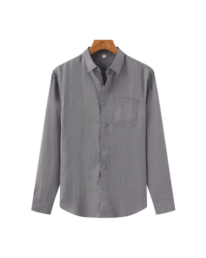 Effortless Elegance - Men's Premium Linen Shirt