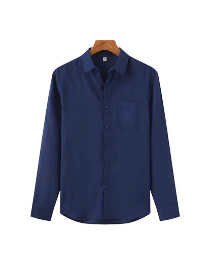 Effortless Elegance - Men's Premium Linen Shirt