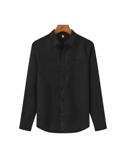 Effortless Elegance - Men's Premium Linen Shirt