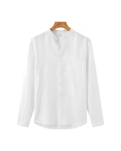 Effortless Elegance - Men's Premium Linen Shirt